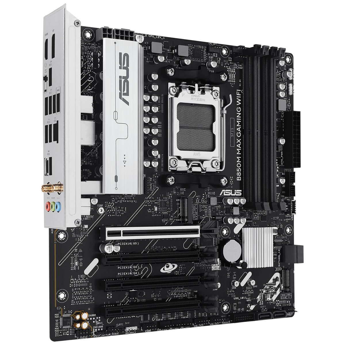 Материнская плата ASUS AMD B850 B850M MAX GAMING WIFI