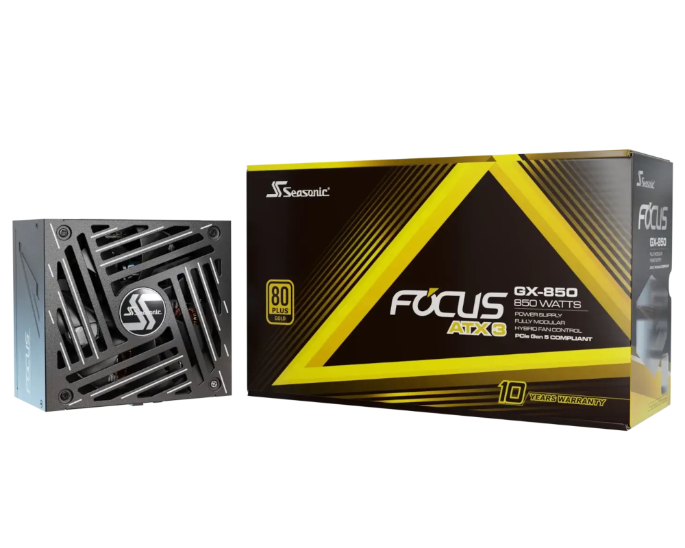 Блок питания Seasonic FOCUS GX ATX 3 (2024) 850W