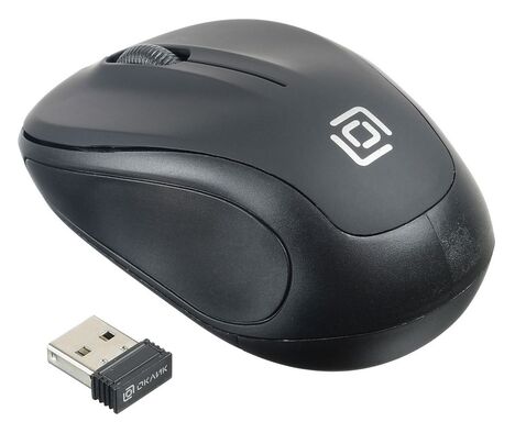 Мышь Oklick Мышь 665MW 1025130, цвет черный