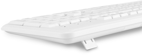 Клавиатура Oklick USB K225W 1875235, цвет белый