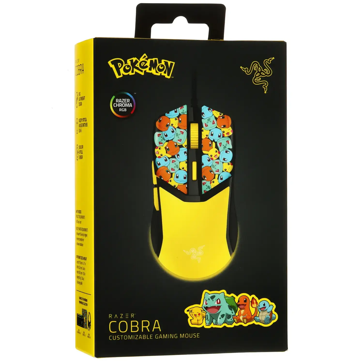 Мышь Razer Cobra Pokemon Kanto Starters Edition RZ01-04650400-R3M1