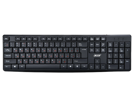 Клавиатура+мышь ACER OMW141 ZL.MCEEE.01M, цвет черный