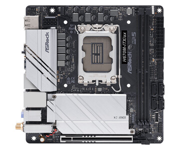 Материнская плата ASRock LGA 1700 Intel H670 H670M-ITX/AX