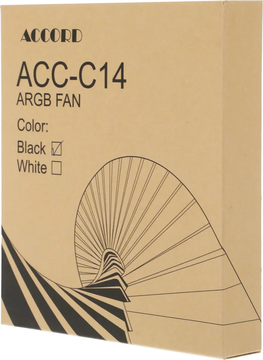 Вентилятор Accord для корпуса ACC-C14 ARGB Black