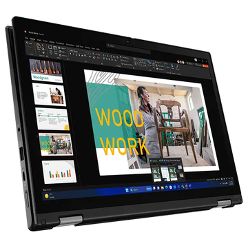 ThinkPad L13 2-in-1 Gen 5 13.3" WUXGA (1920x1200) Touch IPS 300N, Ultra 7 155U, 16GB LPDDR5, 1TB SSD M.2, Intel Graphics,FHD + IR, Wi-Fi 6,BT, FPR, KB Ru Eng, Pen, 4-Cell, 65W, Win11 PRO Eng, 1Y