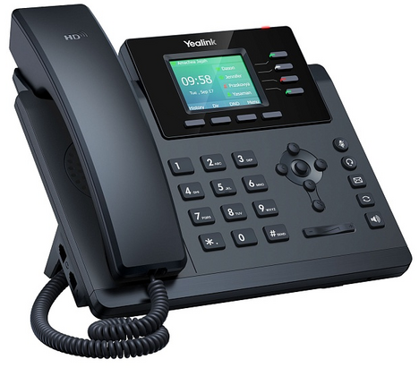 Телефон IP Yealink SIP-T34W черный