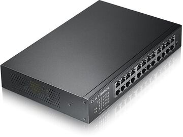 Коммутатор ZyXEL GS1900-24E, 24-port GbE L2 Smart Switch, desktop, fanless