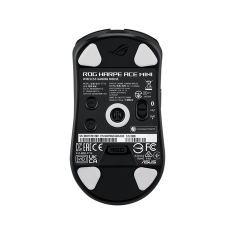 Мышь ASUS ROG HARPE ACE MINI 90MP03Z0-BMUA00, цвет черный