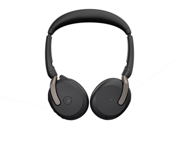 Bluetooth-гарнитура Jabra Evolve2 65 Flex Link380a MS Stereo WLC, цвет черный