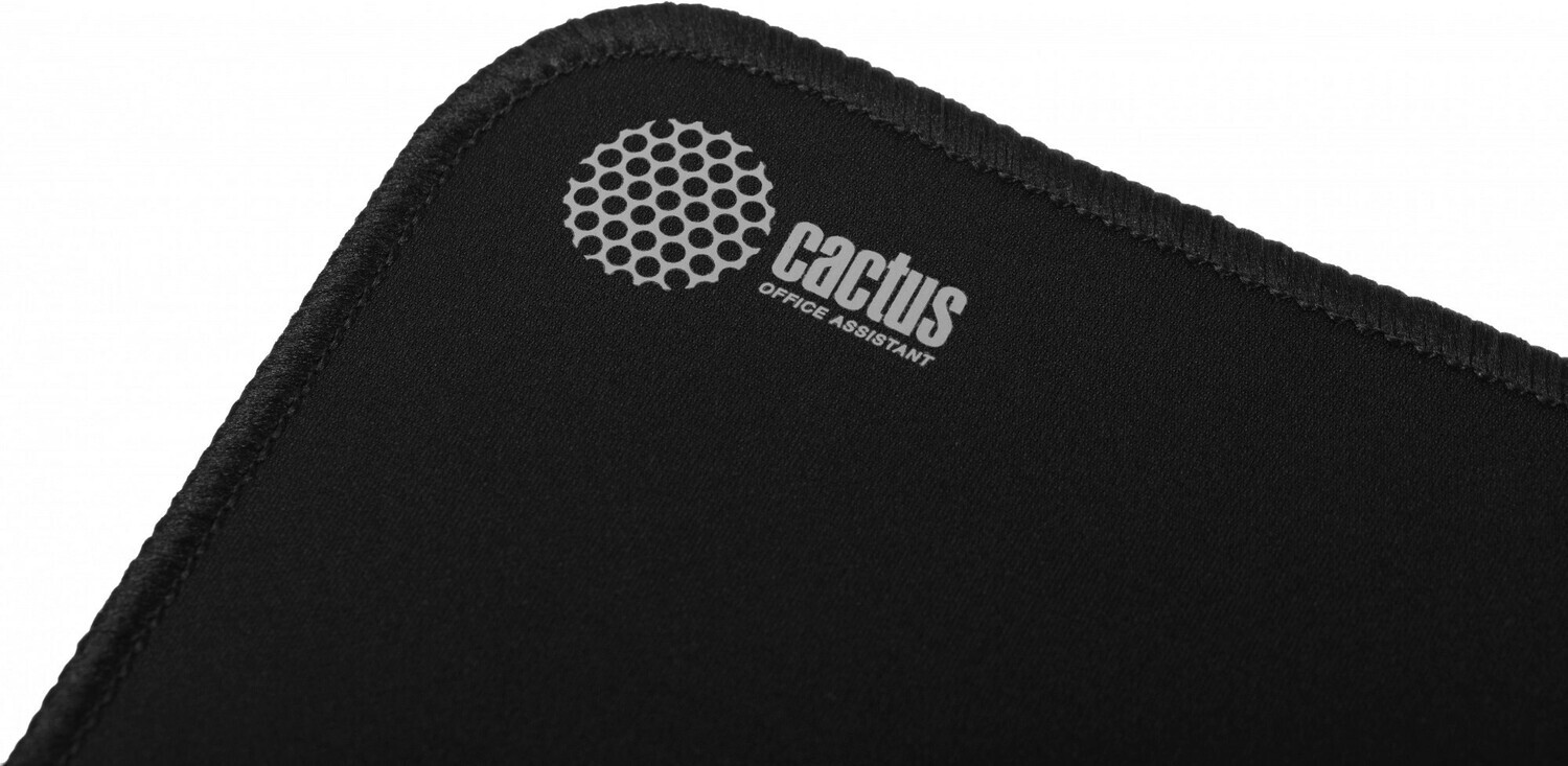 Cactus Игровой коврик Black CS-MPC-D01M