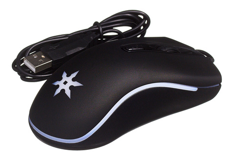 Мышь Oklick USB 704G TOKUGAWA 1196423, цвет черный