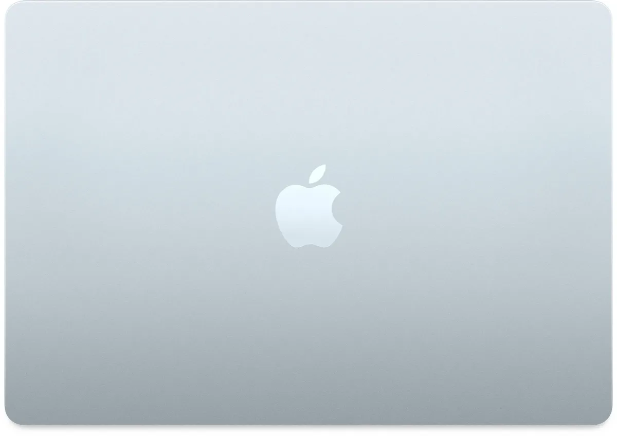 Ноутбук Apple MacBook Air A3241 M4 10 core 16Gb SSD256Gb/10 core GPU 15.3" Liquid Retina (2880x1864) macOS lt.blue WiFi BT Cam (MC7A4HN/A)