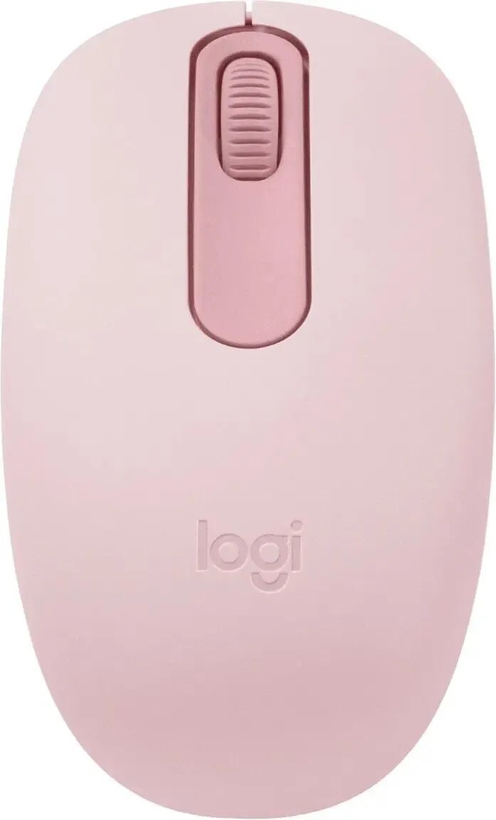 Мышь Logitech M196 910-007317, цвет светло-розовый