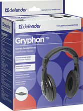 Наушники Defender Gryphon 751, цвет черный