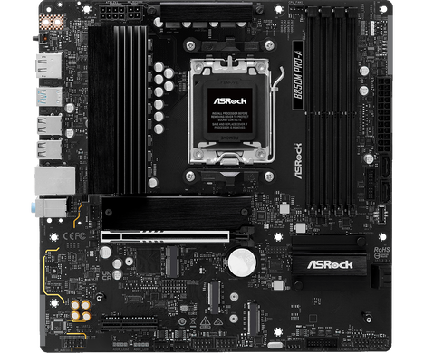 Материнская плата ASRock AM5 AMD B850 B850M PRO-A