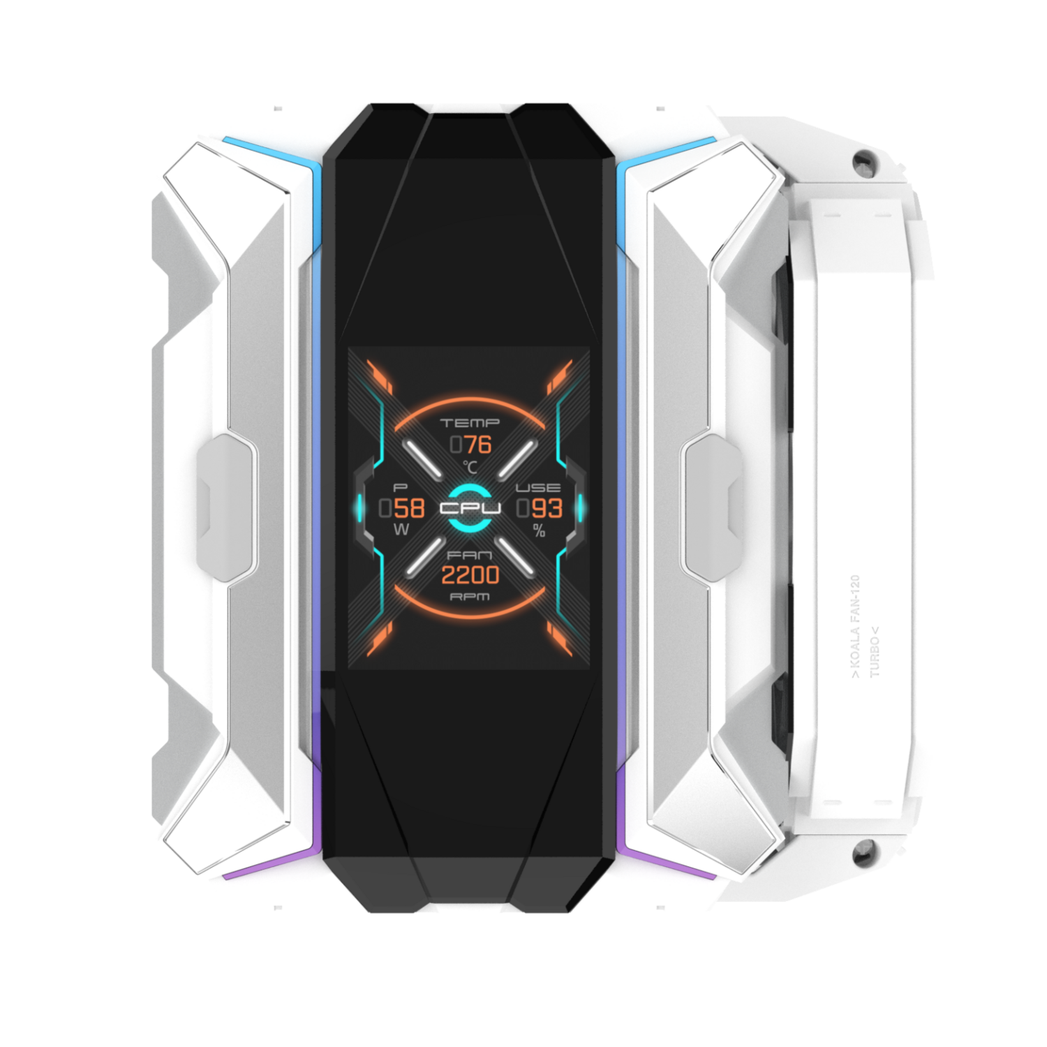 Кулер Процессорный ALSEYE для CPU i600 Pro White