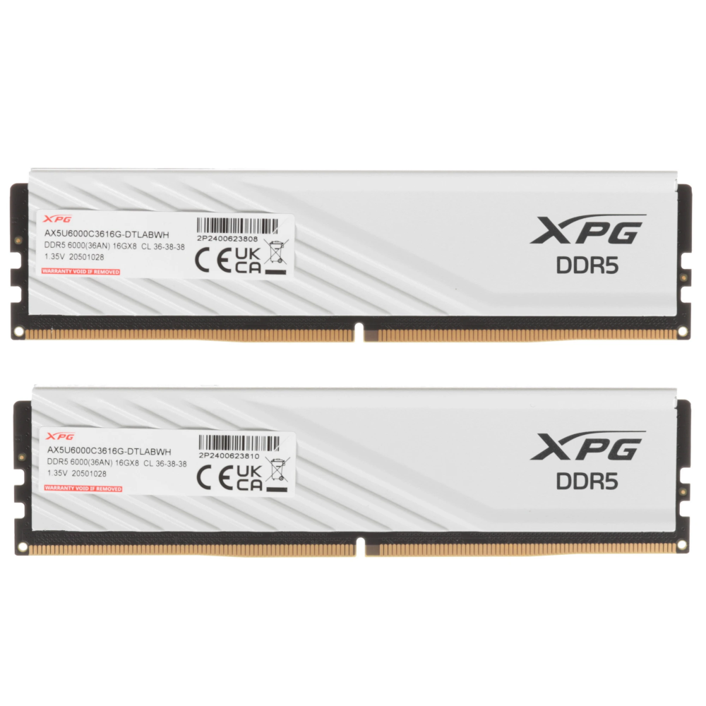 Оперативная память ADATA XPG Lancer Blade DDR5 6000MHz 2*16GB, AX5U6000C3616G-DTLABWH