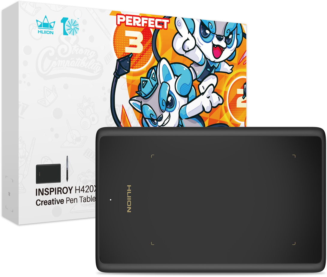 Графический планшет HUION Inspiroy H420X