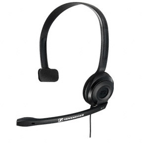 Гарнитура с 1 наушником Sennheiser PC 2 CHAT, цвет черный