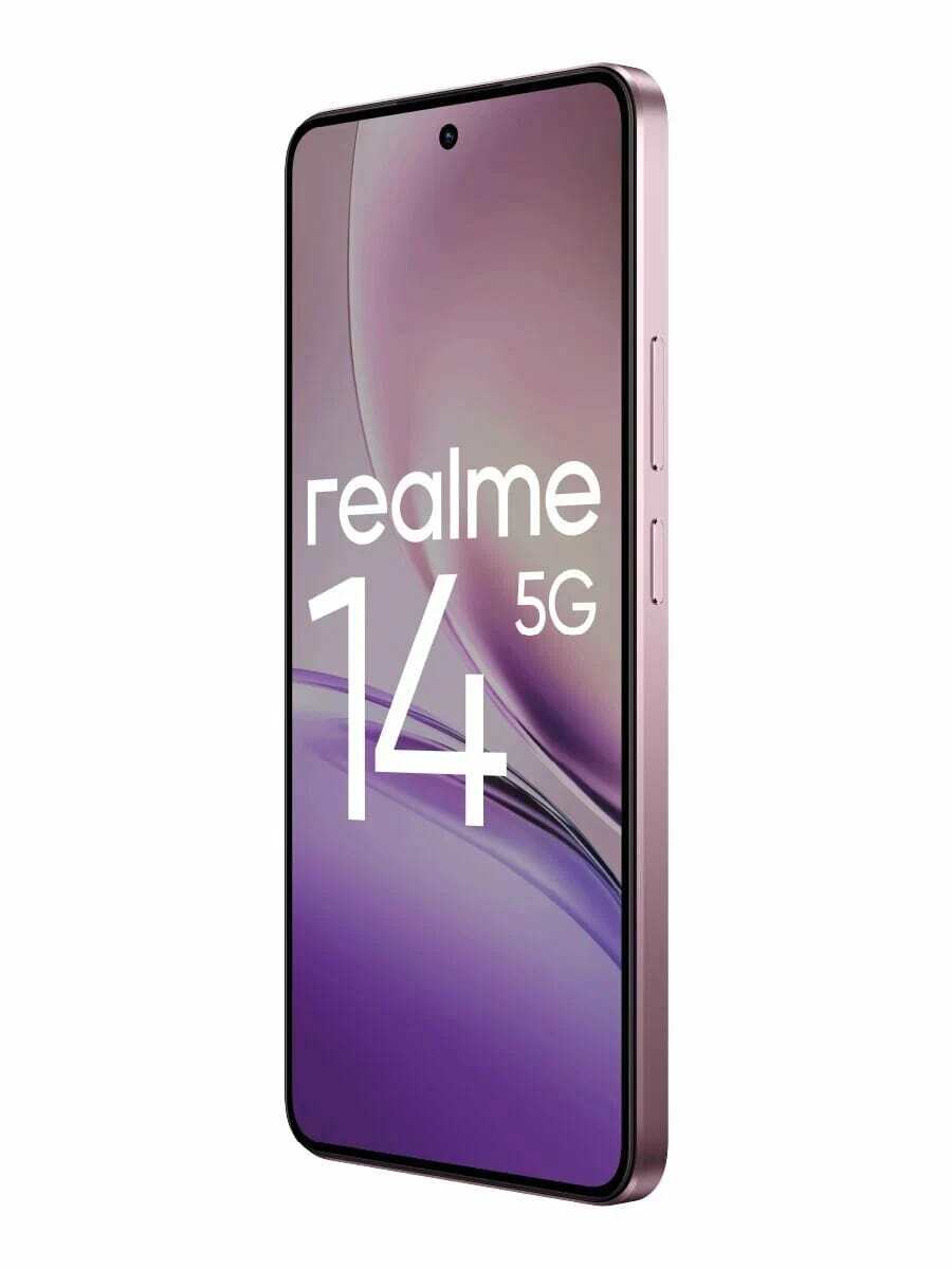 Смартфон realme  14 5G 256 ΓБ розовый