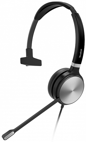 Гарнитура с 1 наушником Yealink UH36 MONO-TEAMS, цвет серебристый/черный