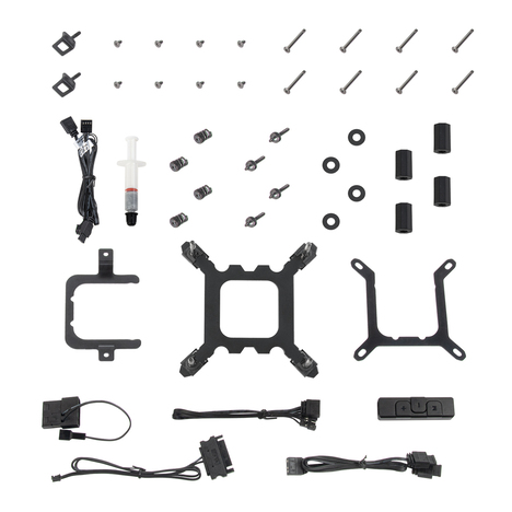 Кулер Процессорный Silverstone водяной NovaPeak 360 ARGB