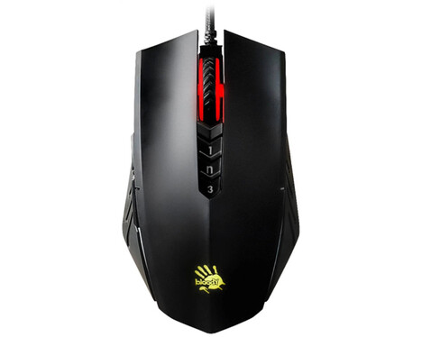 Мышь A4tech Bloody A70 MATTE BLACK, цвет черный