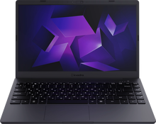 KVADRA NAU LE14U Core i5-1335U 1.3GHz,14,1" FHD (1920x1080) IPS,16Gb DDR4-3200(1), 512Gb SSD,55Wh,1.6kg,1YW,FHD Webcam,WiFi/BT, noOS, Графит, МПТ