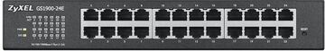 Коммутатор ZyXEL GS1900-24E, 24-port GbE L2 Smart Switch, desktop, fanless