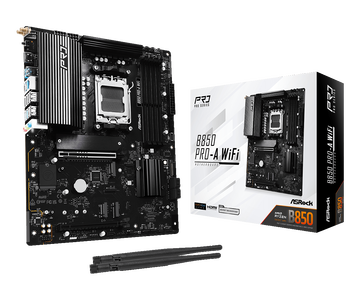 Материнская плата ASRock AM5 AMD B850 B850 PRO-A WIFI