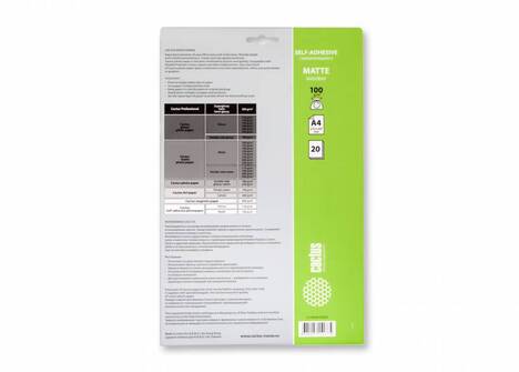 Бумага белый Cactus CS-MSA410020