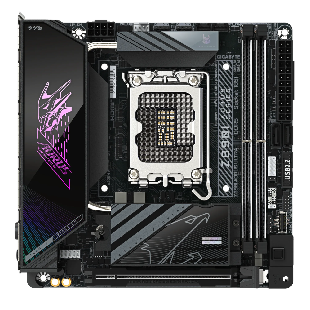Материнская плата Gigabyte LGA1851 Intel Z890 Z890I AORUS ULTRA