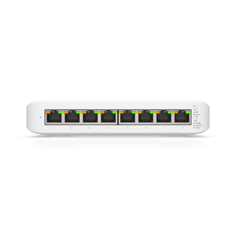 Коммутатор UBIQUITI USW-LITE-8-POE