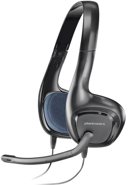 Гарнитура Plantronics .Audio 628, цвет синий/черный