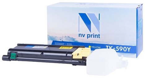 Картридж желтый NVPrint Kyocera, NV-TK590Y