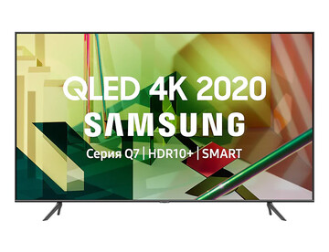 Телевизор QLED Samsung 65" QE65Q70TAUXRU Q темно-серый/Ultra HD/1400Hz/DVB-T2/DVB-C/DVB-S2/USB/WiFi/Smart TV (RUS)