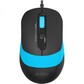 Мышь A4tech Fstyler FM10 BLUE, цвет черный