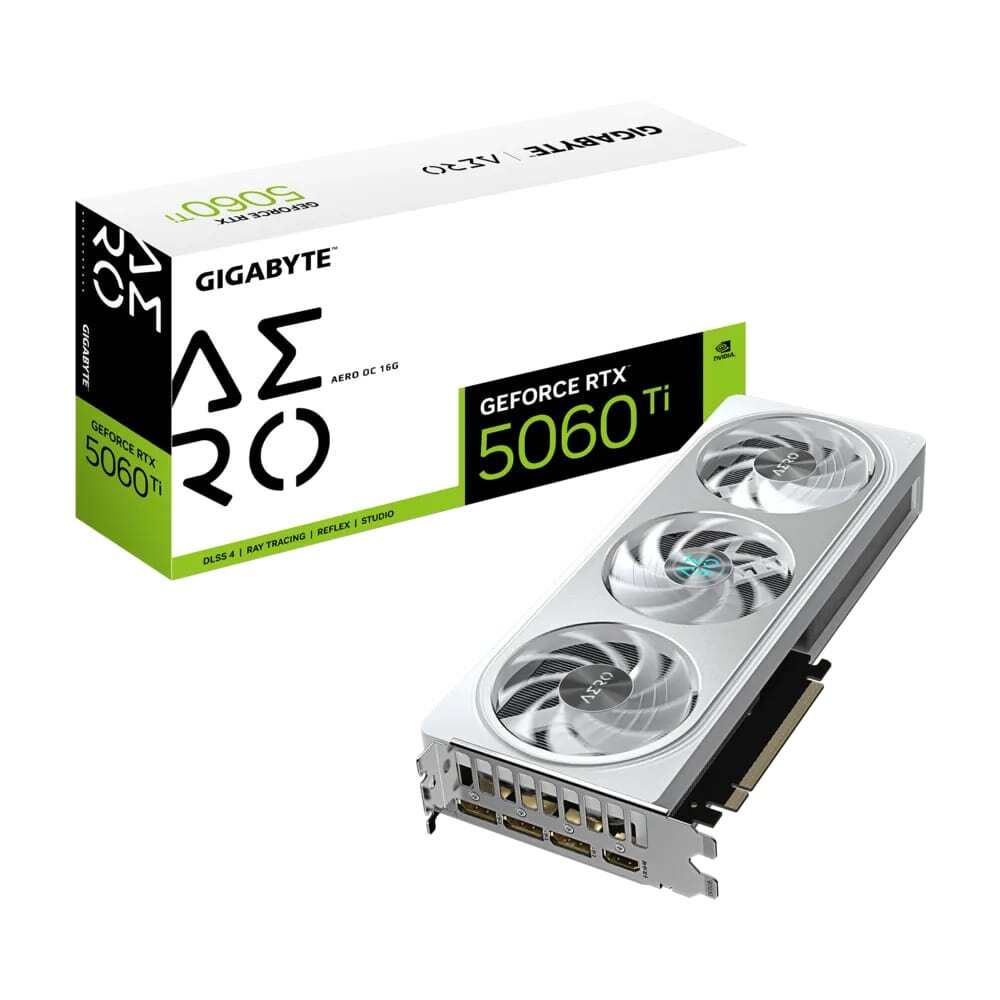 Видеокарта Gigabyte GeForce RTX 5060 Ti 16 ΓБ Retail