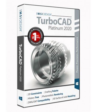 IMSI/Design, LLC TurboCAD Platinum (подписка версии 2021 на 1 год),