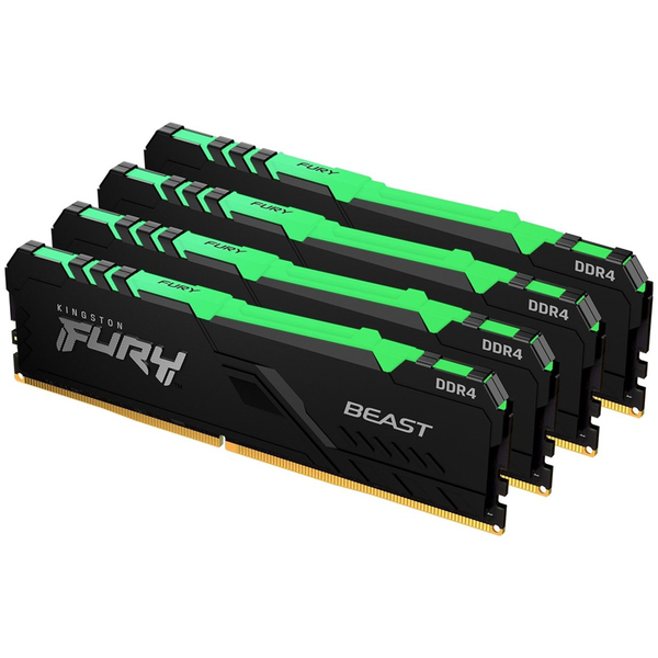 

Оперативная память Kingston FURY Beast RGB KF430C15BB1AK4/64