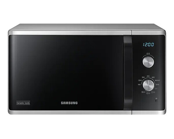 

Микроволновая Печь Samsung MG23K3614AS/BW 23л. 800Вт серебристый