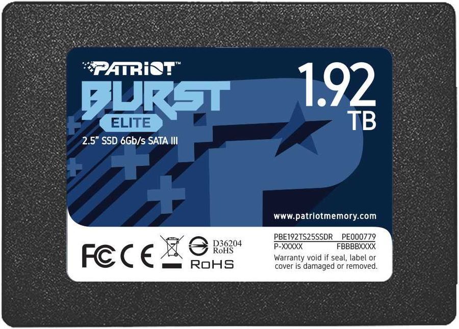 Внутренний твердотельный накопитель Patriot Burst Elite 1.92TB