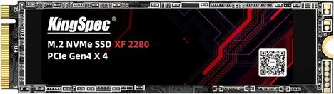 Внутренний твердотельный накопитель KINGSPEC PCI-E x4 512GB