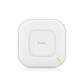 ZYXEL NebulaFlex Pro WAX510D Hybrid Access Point, WiFi 6, 802.11a / b / g / n / ac / ax (2.4 and 5 GHz), MU-MIMO, 2x2 Internal Antennas, up to 575 + 1200 Mbps, 1xLAN GE , PoE, 4G / 5G protection