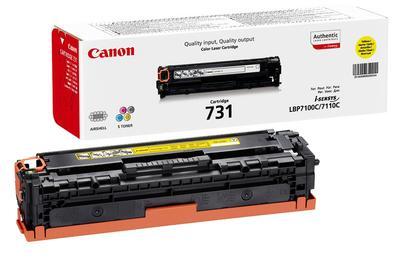 

Тонер-картридж желтый Canon 731, 6269B002