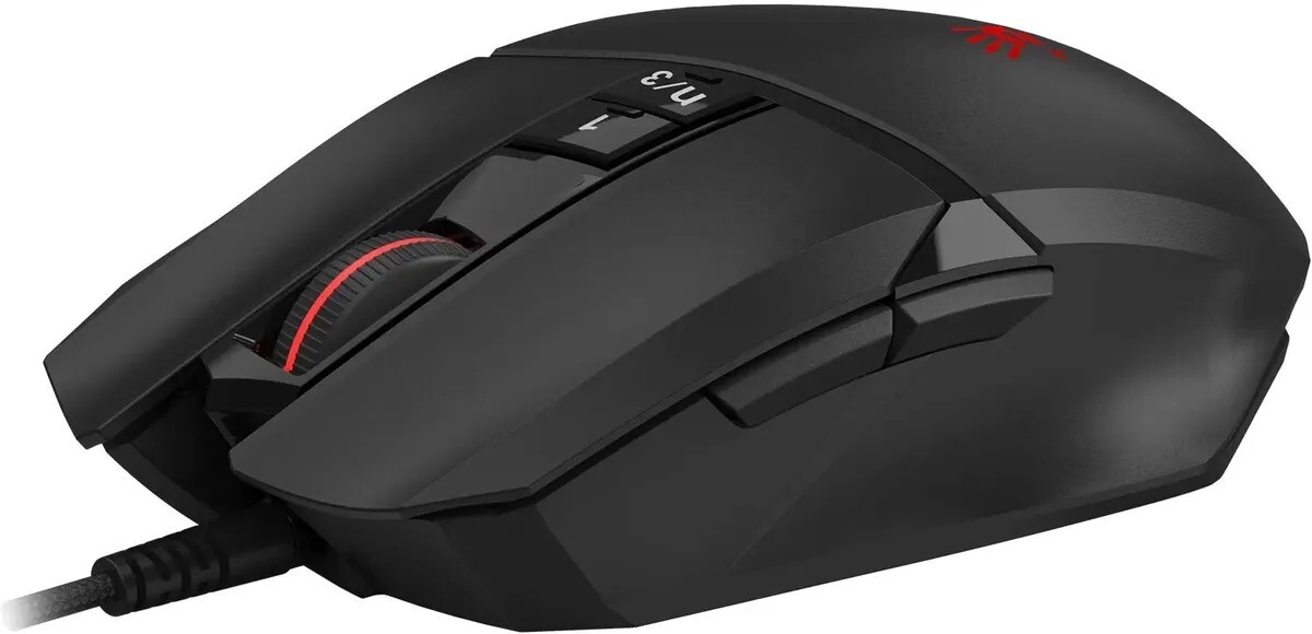 Мышь A4tech Bloody W65 Max Mini W65 MAX MINI STONE BLACK, цвет черный