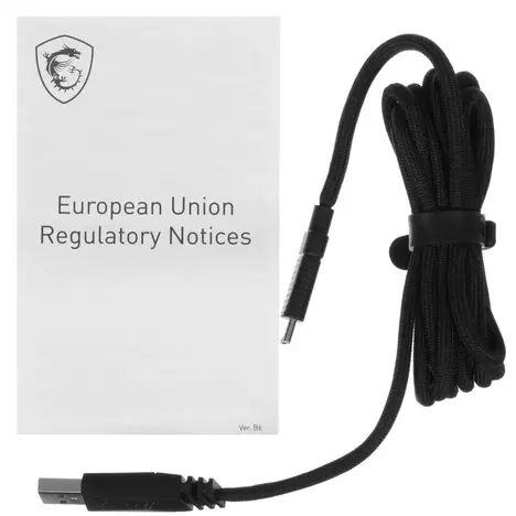 Мышь MSI VERSA 300 W MS-8ZBD черный оптическая 8000dpi беспров. BT/Radio USB 5but (S12-4301260-CLA)