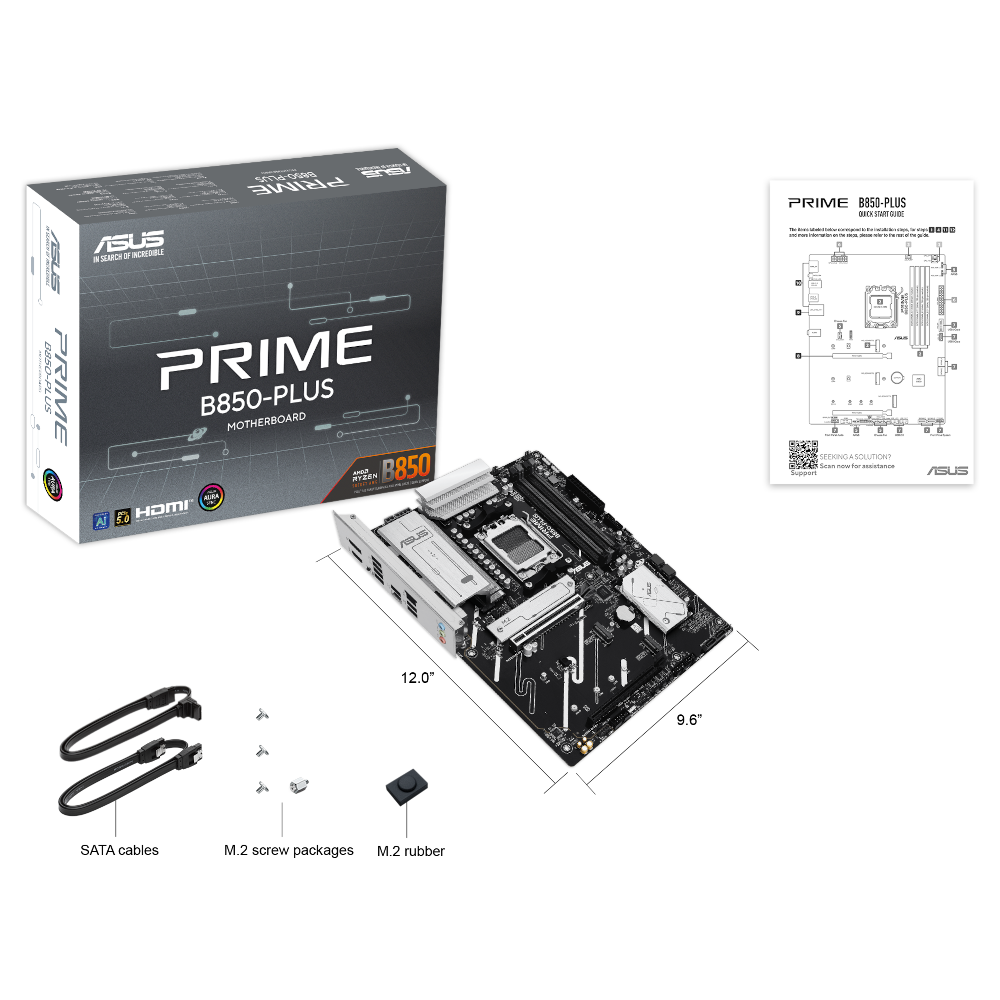 Материнская плата ASUS AMD B850 PRIME B850-PLUS