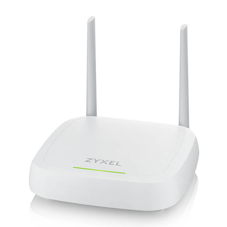 Точка доступа/ ZYXEL Wi-Fi 7 Access Point Zyxel NebulaFlex NWA30BE, 802.11be (BE5100), MU-MIMO 2x2+2x2, fixed antennas, 1xLAN 2.5GE, w/o support 802.1x and captive portal, only DC power (incl. PSU)