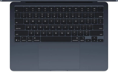 Ноутбук Apple MacBook Air 2025 (M4) 13-inch Apple M4 (черный)